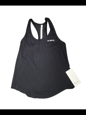 Lululemon Aloha Racerback Tank Top - Black